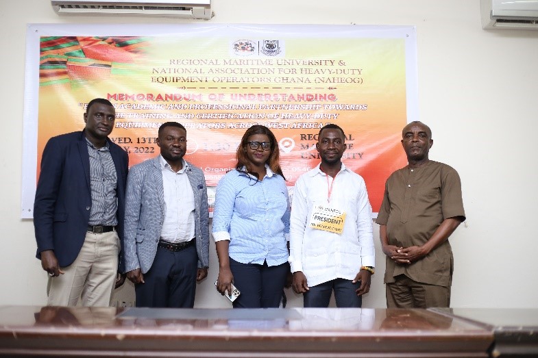 NAHOEG partners Regional Maritime University to train world-class students