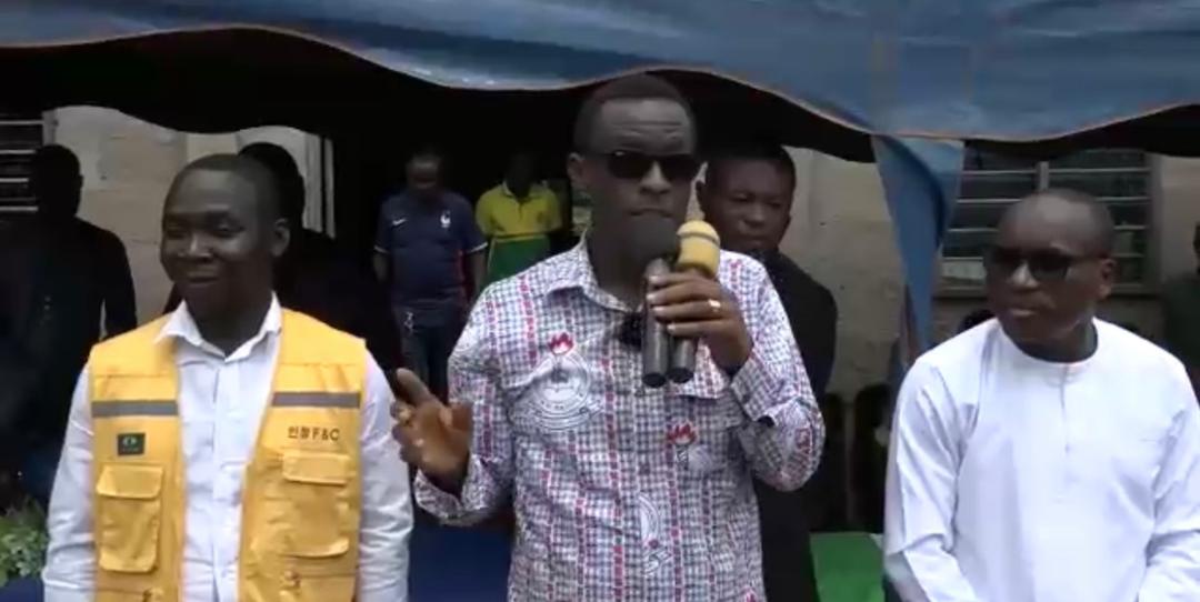 Western Regional Minister lauds Nzema Akropong for preventive action against flooding