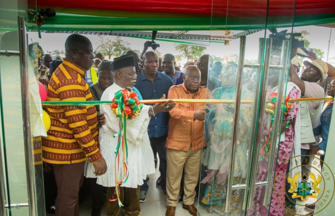 NE/R: President Akufo-Addo inaugurate RCC administration block