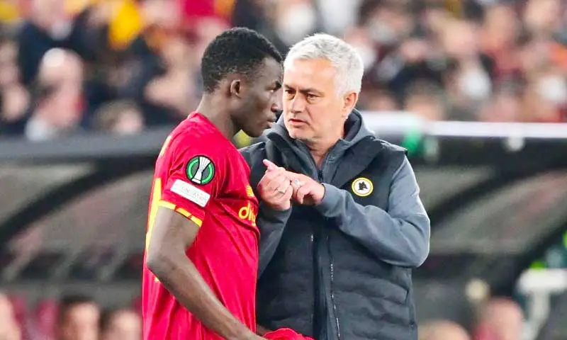 “Seven months with Mourinho changed my life, thank you” – Afena-Gyan bids AS Roma farewell