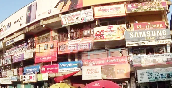 Trading in Ghana