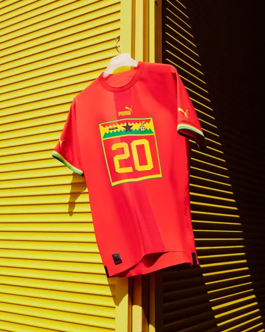 PUMA unveils Ghana’s away jersey ahead of 2022 FIFA World Cup