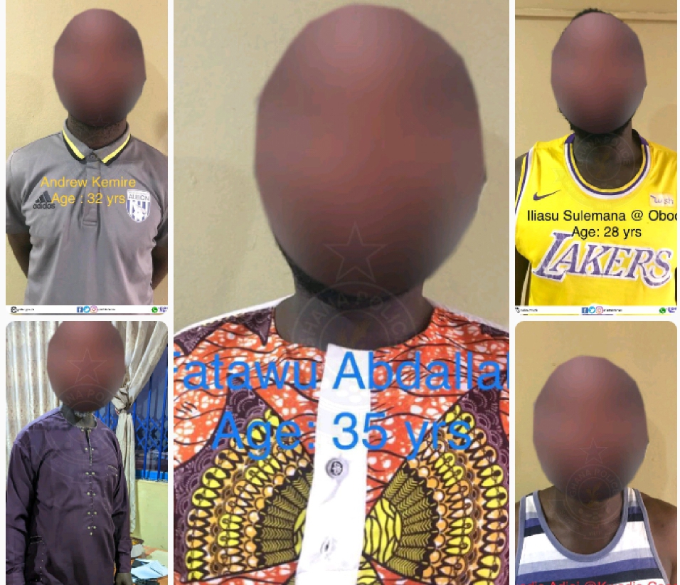 Police arrest five persons at Bono East Region over violence at NDC office