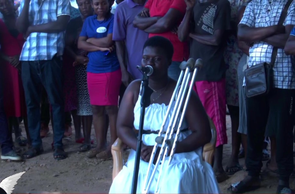 Lady who lost limb in ‘Krobo power clash’ calls for support to get life back