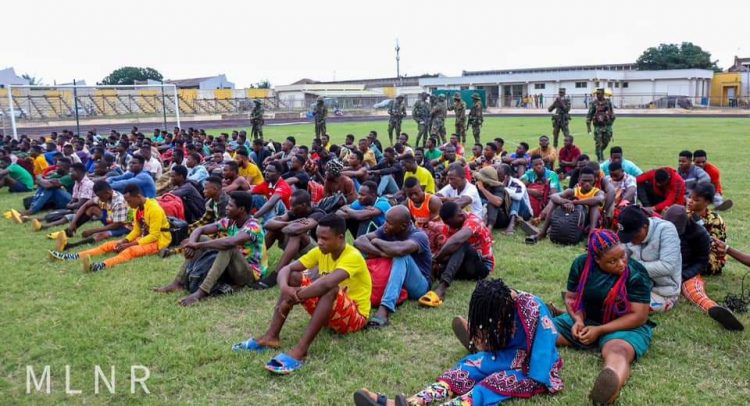 Over 160 illegal miners busted in Eastern Region