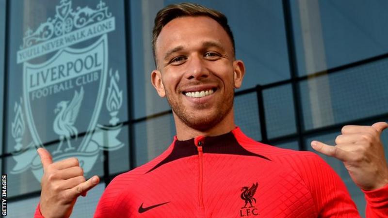 Liverpool signs Arthur Melo on season-long loan from Juventus