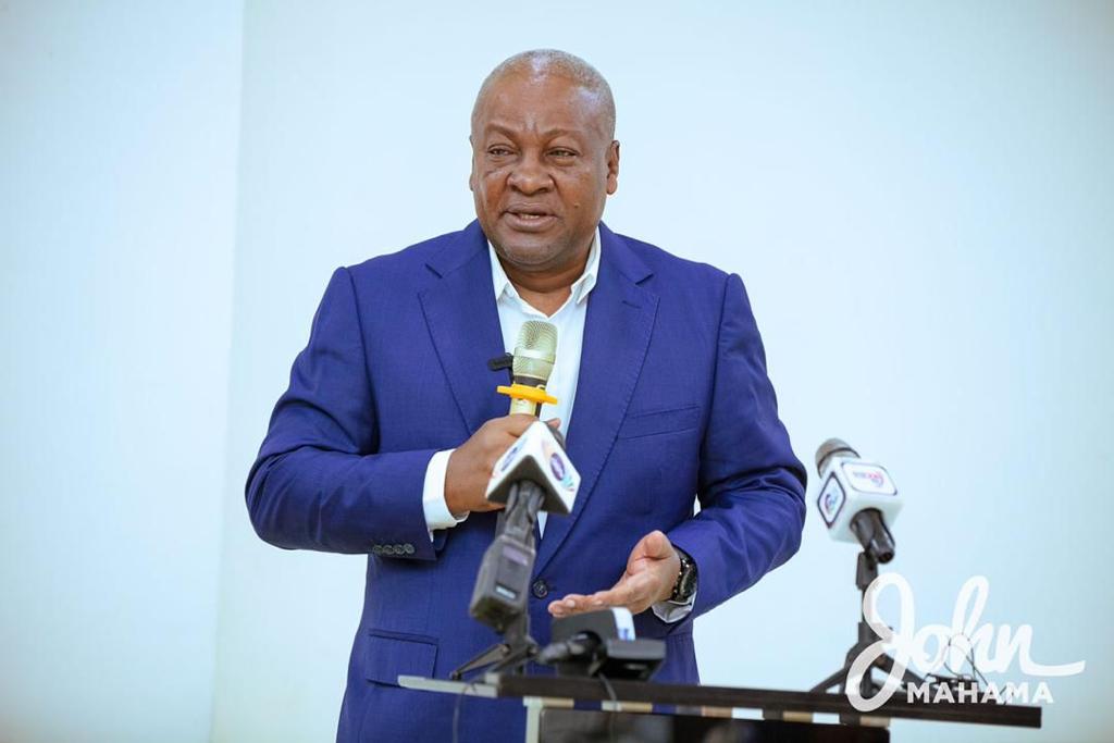 Mahama debunks claims of receiving GH¢14m ex-gratia
