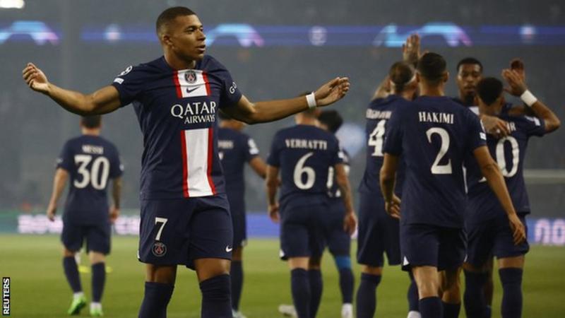 Mbappe scores twice in PSG victory over Juventus