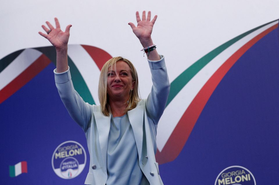 Meloni set to become Italy’s first female PM