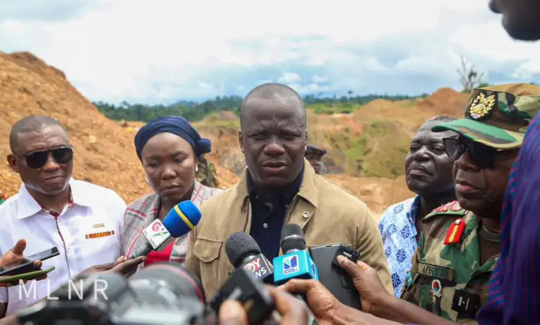 Lands Minister vows to fight ‘galamsey’ till the end