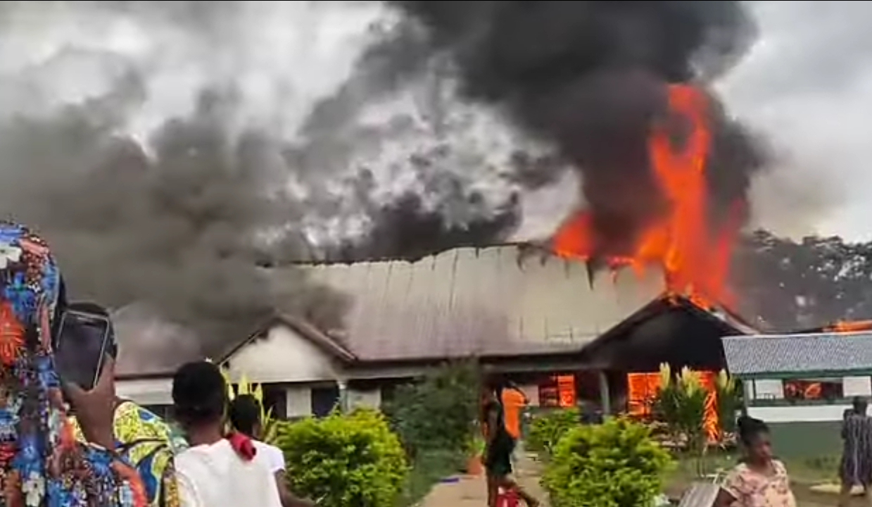 Fire razes down portions of Dadiesoaba Nursing & Midwifery Training College