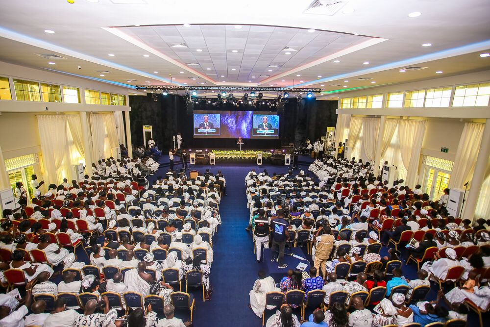 Akufo-Addo at Jospong funeral
