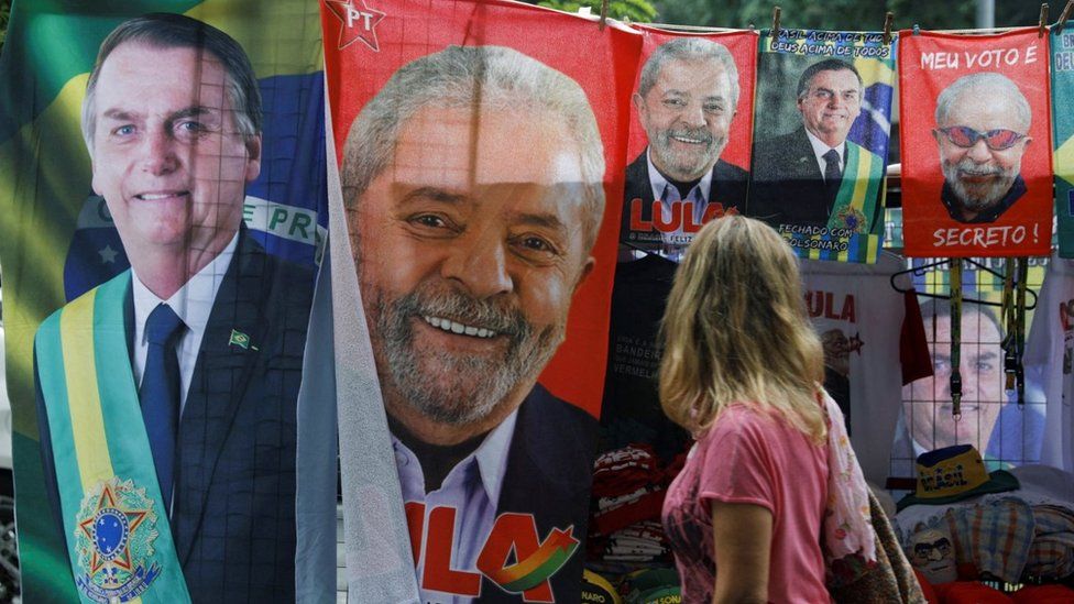 Brazil election: Lula and Bolsonaro to face run-off