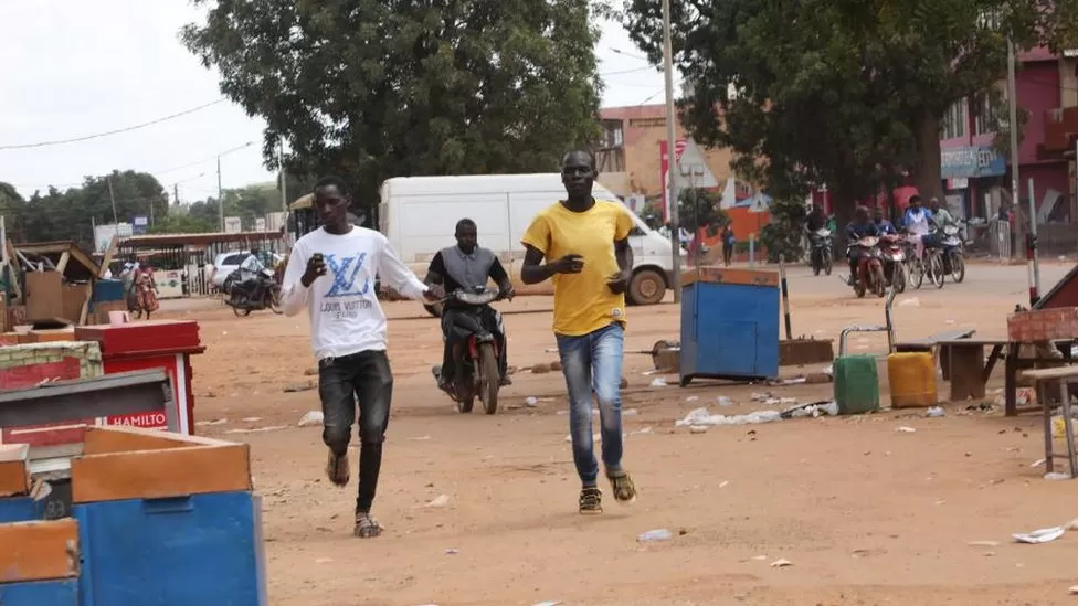 Gunshots in Burkina Faso capital one day after coup
