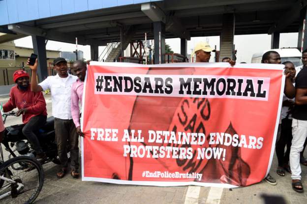 End Sars anniversary procession ends abruptly