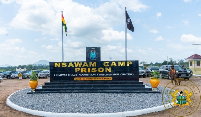 Akufo-Addo opens inmates’ skills acquisition and reformation camp at Nsawam Prison