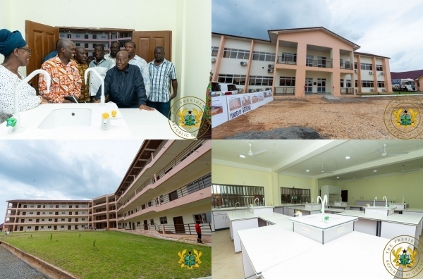 Akufo-Addo opens Abomosu STEM Model SHS
