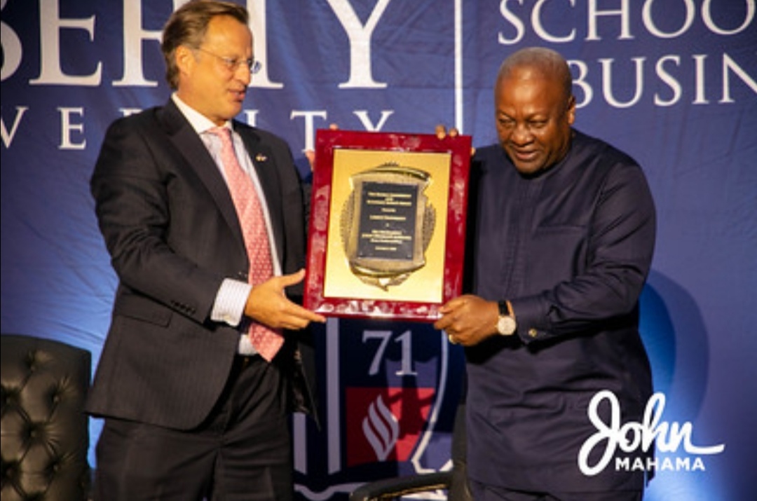 John Mahama Liberty University