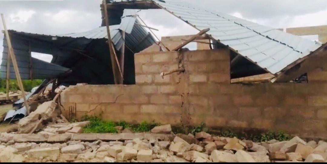 Collapsed church building kills two persons, injures others at Gomoa