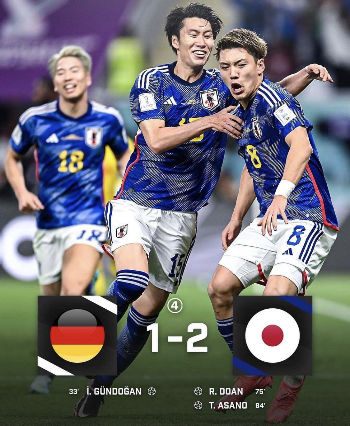 World Cup 2022: Germany stunned by late Japan comeback