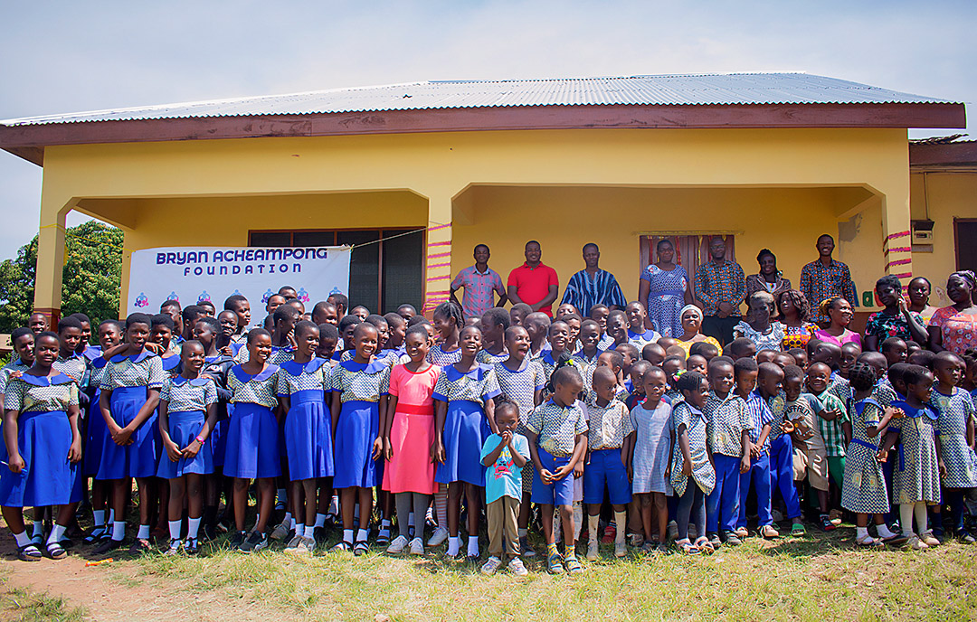 Bryan Acheampong Foundation hands over KG block to Kwahu Tafo SDA