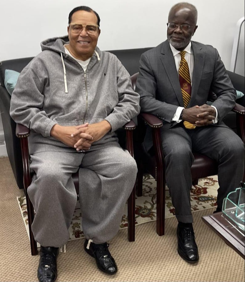 Louis Farrakhan and Dr Kwesi Nduom