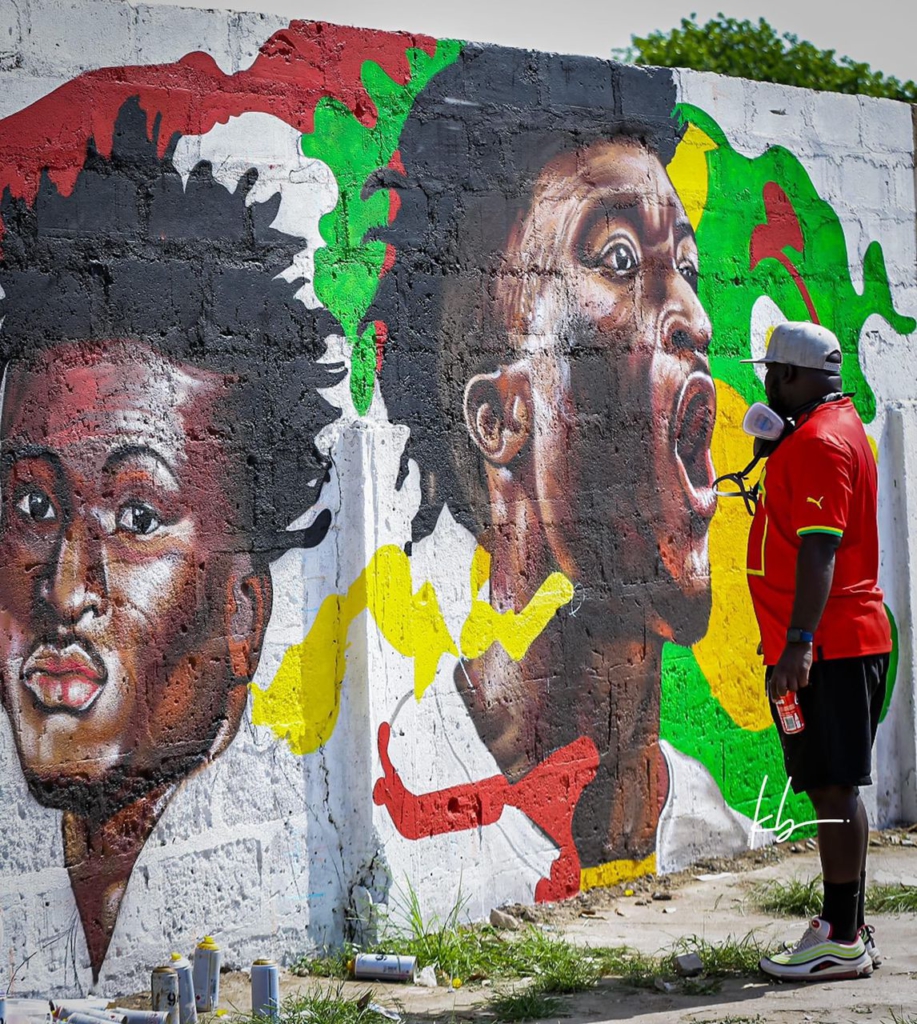 Nima celebrates Kudus’ rise to stardom with mural