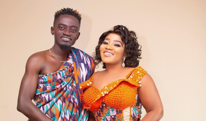 Lil Win and Maame Serwaa welcome new baby girl