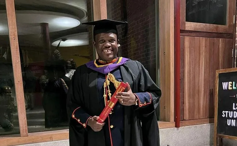 Sam George bags MSc in International Strategy and Diplomacy