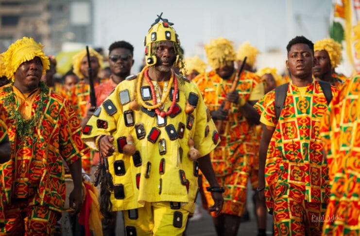Dzen Nako Cultural Troupe mesmerizes revellers at Chale Wote festival