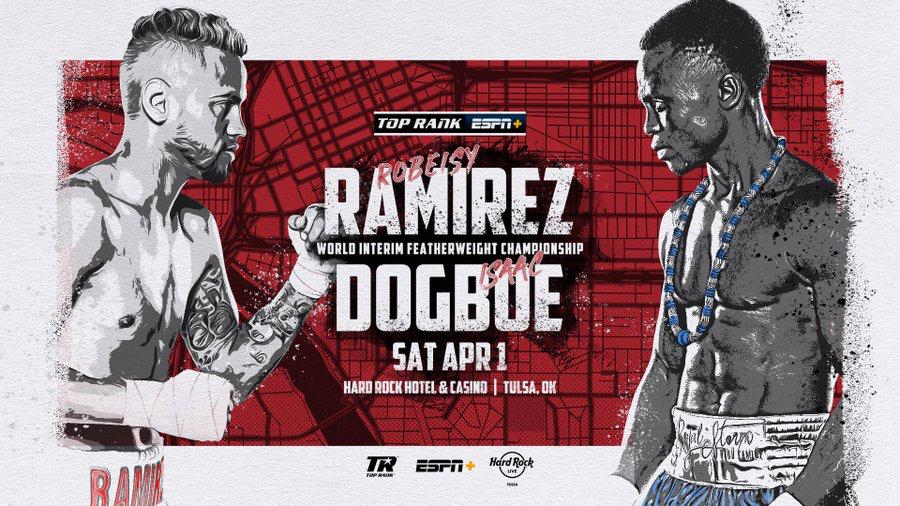 Ramirez to Isaac Dogbe: ‘I will enter the ring with the hunger that has brought’