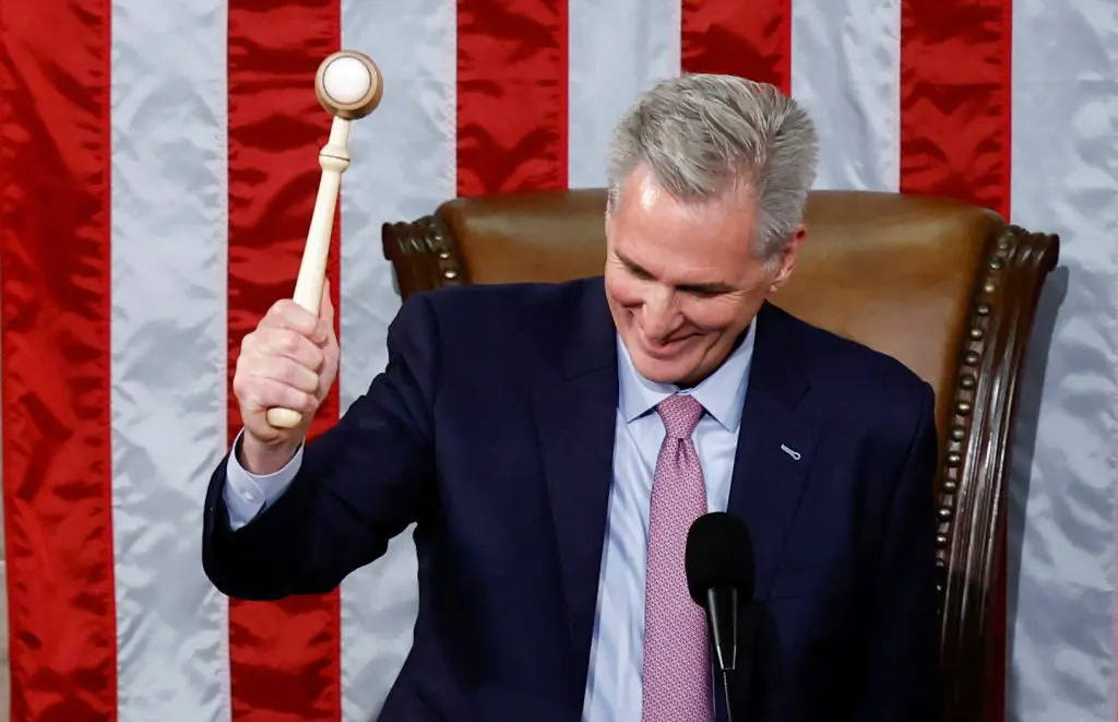 McCarthy elected US House speaker on 15th try