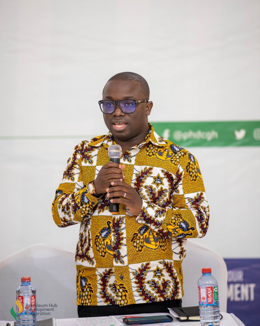 Charles Owusu leads PHDC to update Jomoro residents on Petroleum Hub