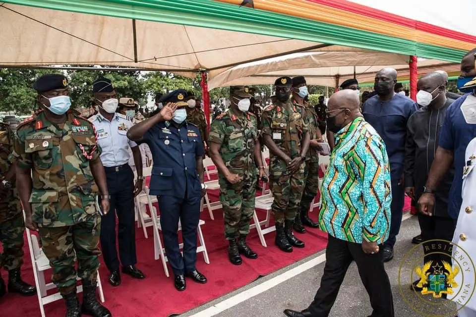 Akufo-Addo to GAF: Government committed to your welfare