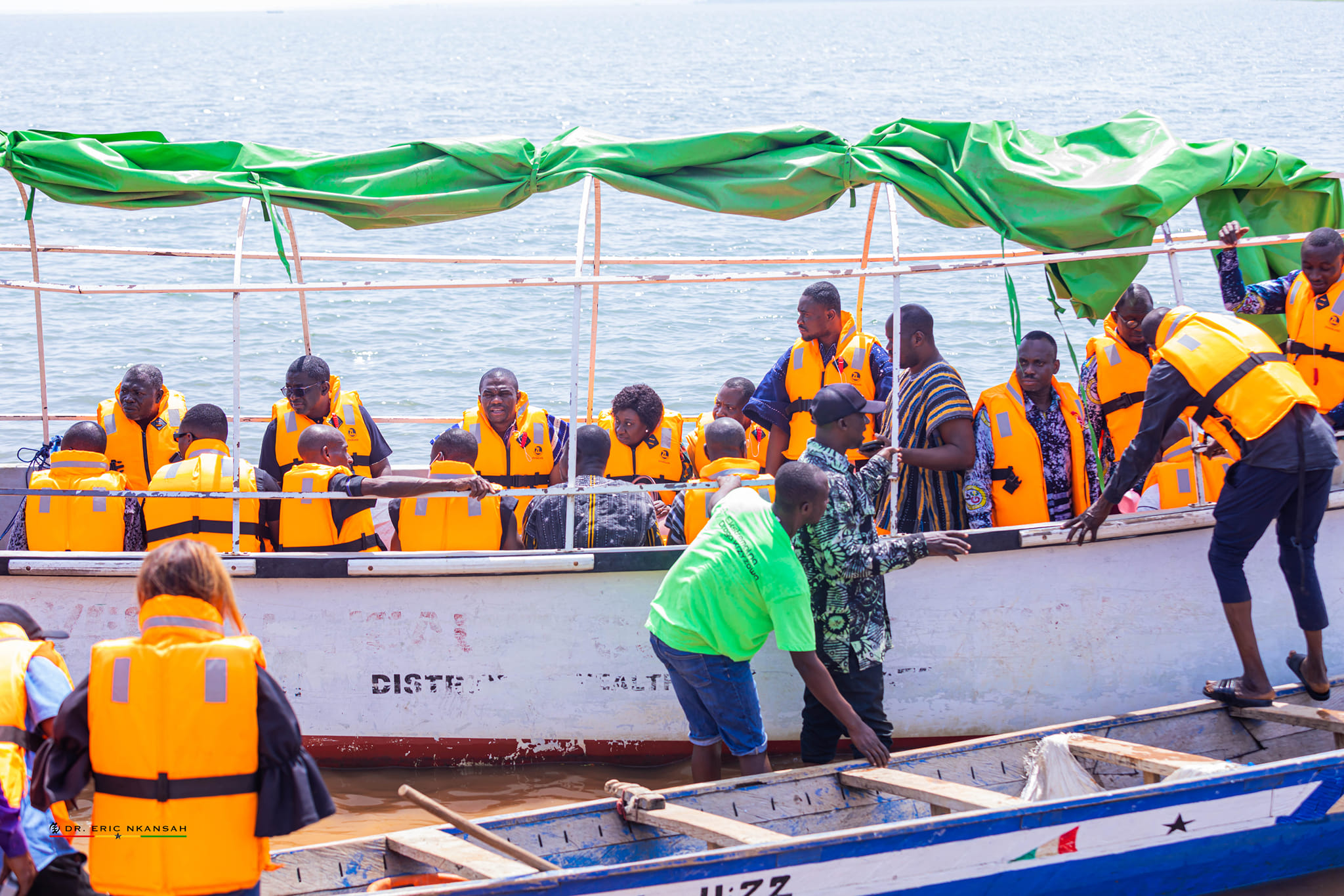 Sene East District drowning: GES Director-General visits bereaved families