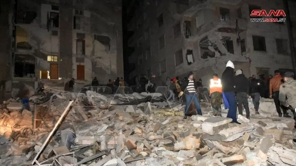 Huge quake toppled buildings in Turkey and Syria as people slept