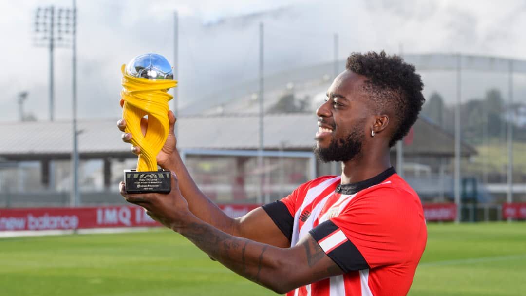 Inaki Williams wins LaLiga African player award