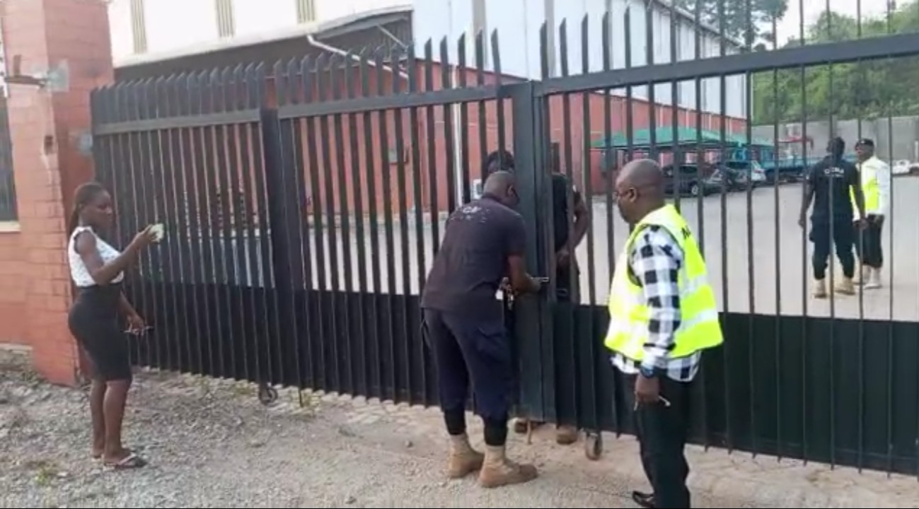 ECG, SSNIT offices in Cape Coast locked for nonpayment of property rates