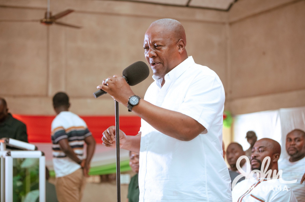John Mahama kintampo