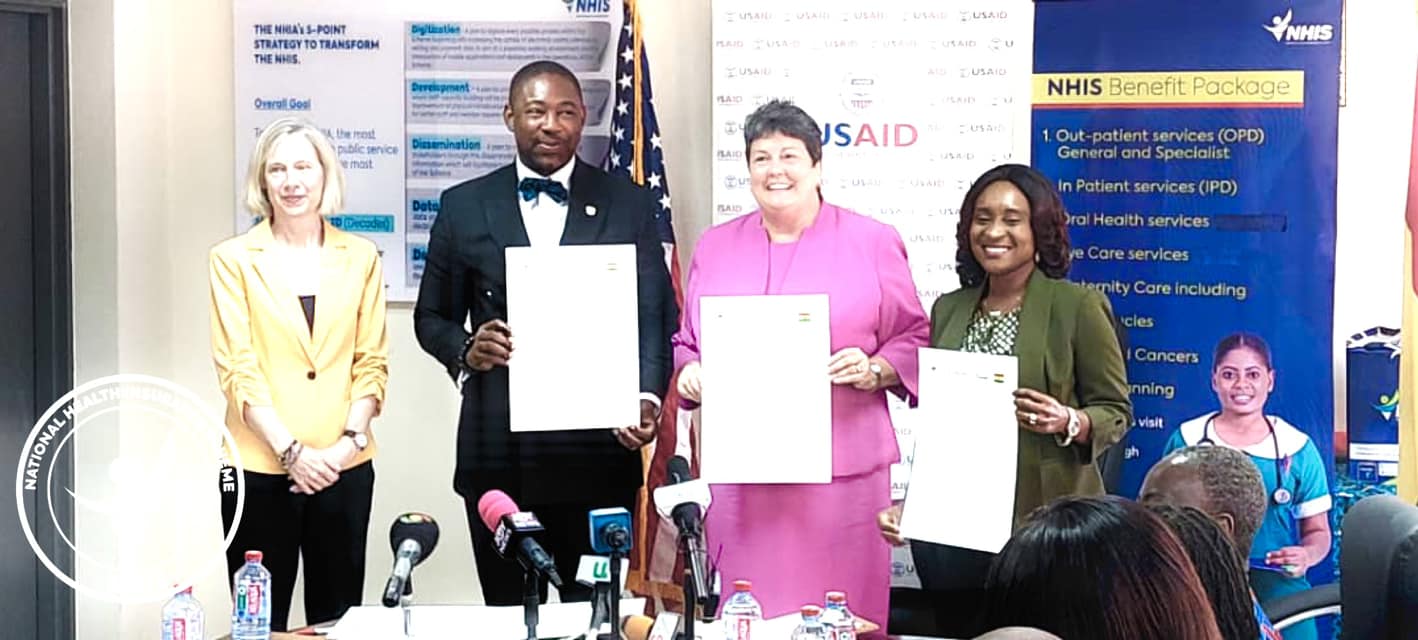 US donates US$5 million to Ghana’s NHIA to improve health care