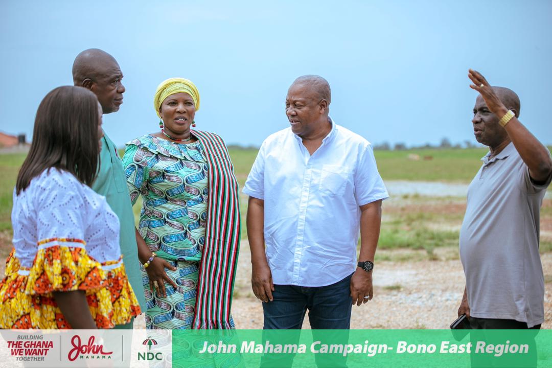 John Mahama kintampo