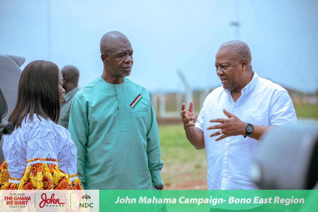 John Mahama kintampo