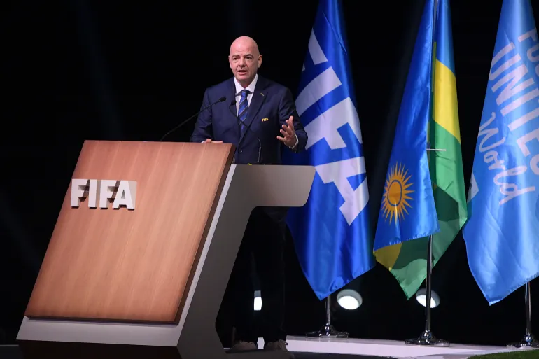 Gianni Infantino re-elected FIFA president until 2027