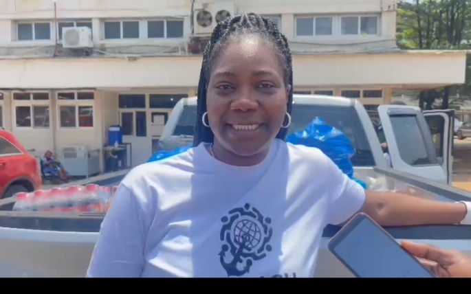 Tsalach Foundation Founder donates to paediatric Dept of Korle Bu Teaching Hospital