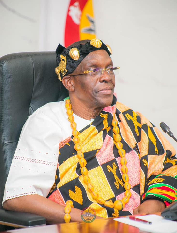 V/R: Speaker Alban Bagbin enstools as chief of Awudome