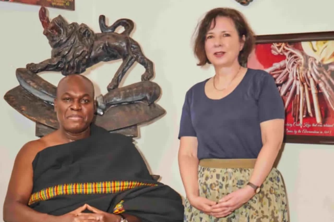 Odeneho Kwafo Akoto and Dr Kessal-Wulf
