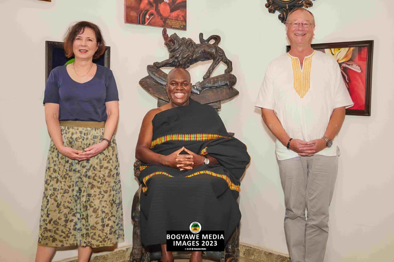 Odeneho Kwafo Akoto and Dr Kessal-Wulf