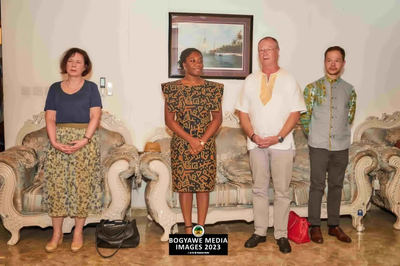 Odeneho Kwafo Akoto and Dr Kessal-Wulf