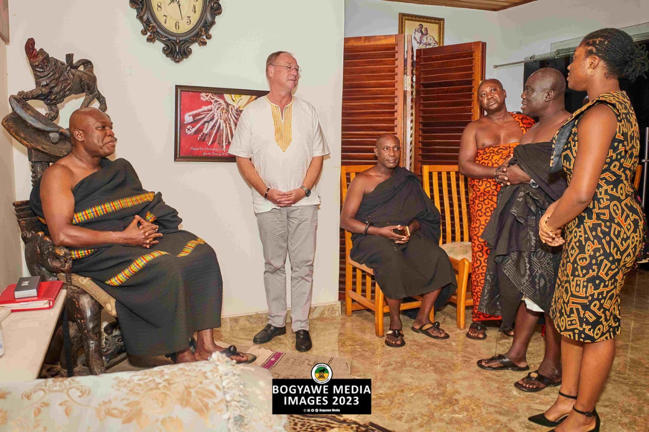 Odeneho Kwafo Akoto and Dr Kessal-Wulf