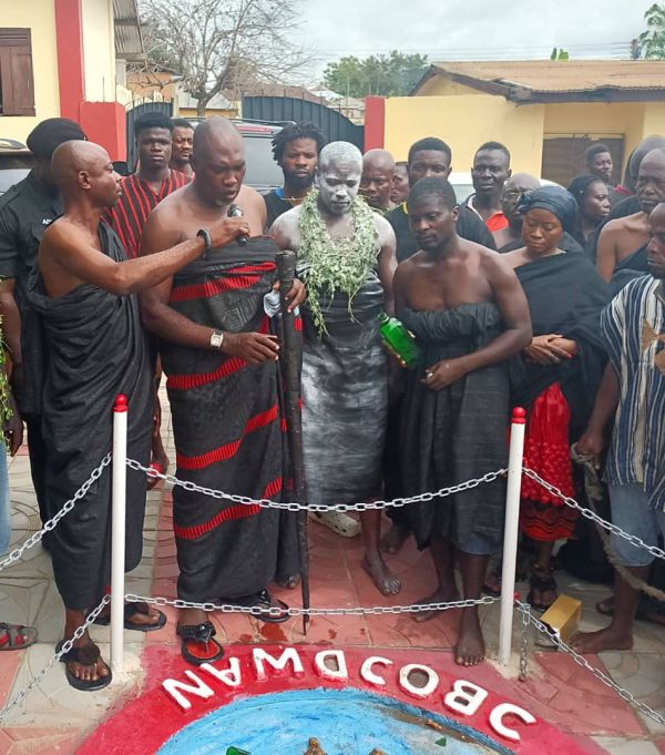 Young Police Chief Inspector enstooled Chief in Asamankese